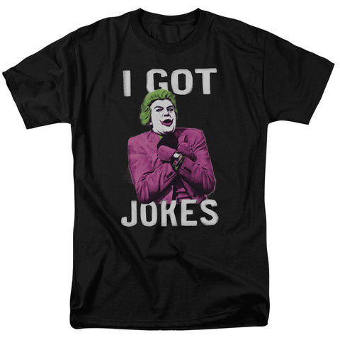 Batman Classic Tv/got Jokes-s/s Adult 18/1-black