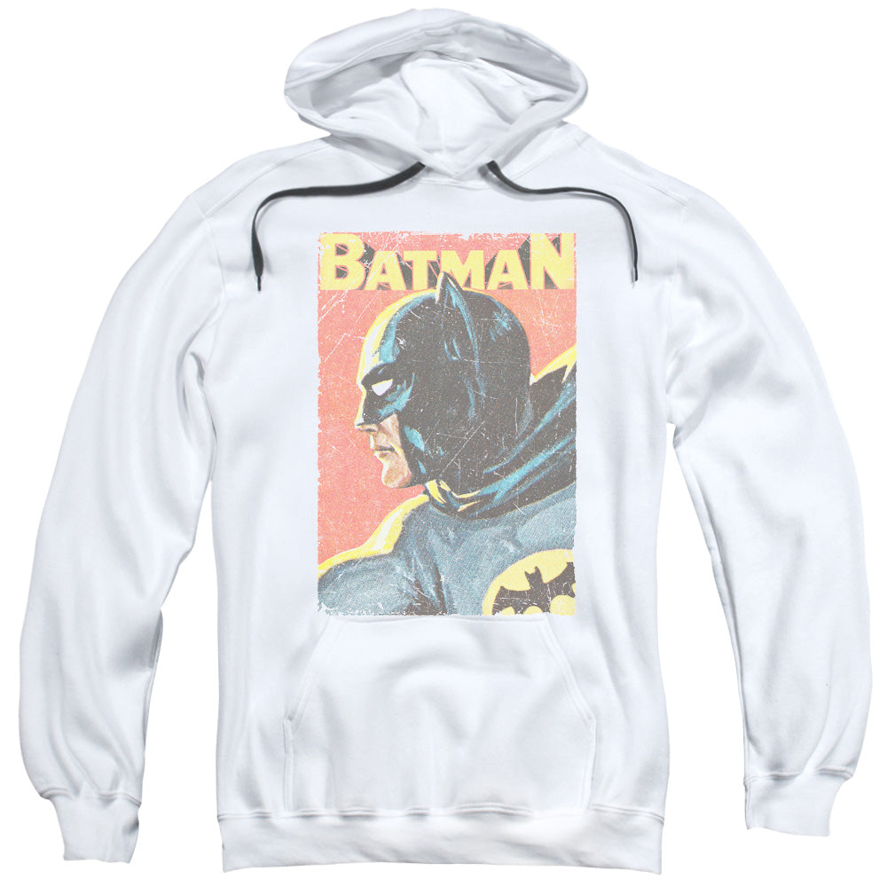 Batman Classic Tv/vintman-adult Pull-over Hoodie-white