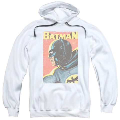 Batman Classic Tv/vintman-adult Pull-over Hoodie-white