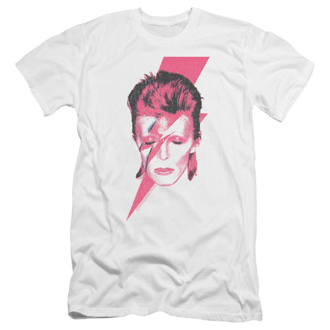 David Bowie/aladdin Sane-hbo S/s Adult 30/1-white
