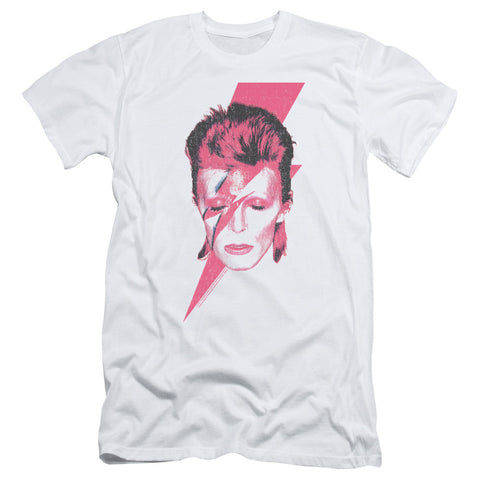David Bowie/aladdin Sane-s/s Adult 30/1-white