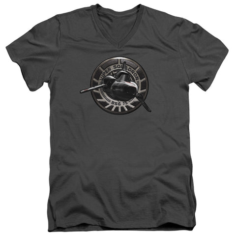 Adult Slim Fit V Neck