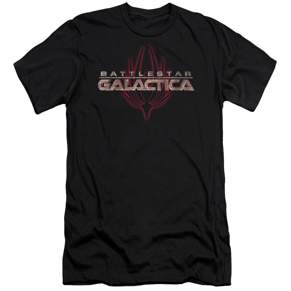 Bsg/logo With Phoenix-premuim Canvas Adult Slim Fit 30/1-black