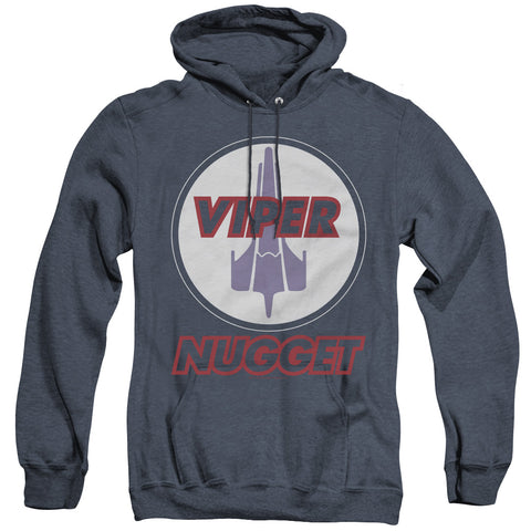 Bsg/nugget - Adult Heather Hoodie - Navy