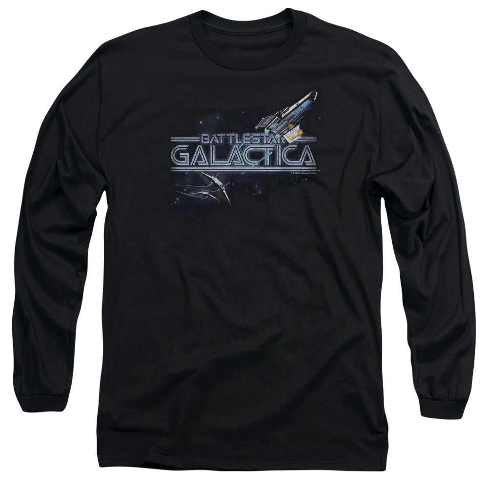 Bsg/cylon Persuit - L/s Adult 18/1 - Black