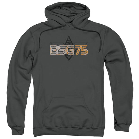 Battlestar Galactica/bsg75-adult Pull-over Hoodie-charcoal