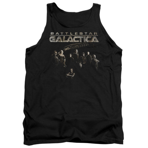 Battlestar Galactica/battle Cast - Adult Tank - Black