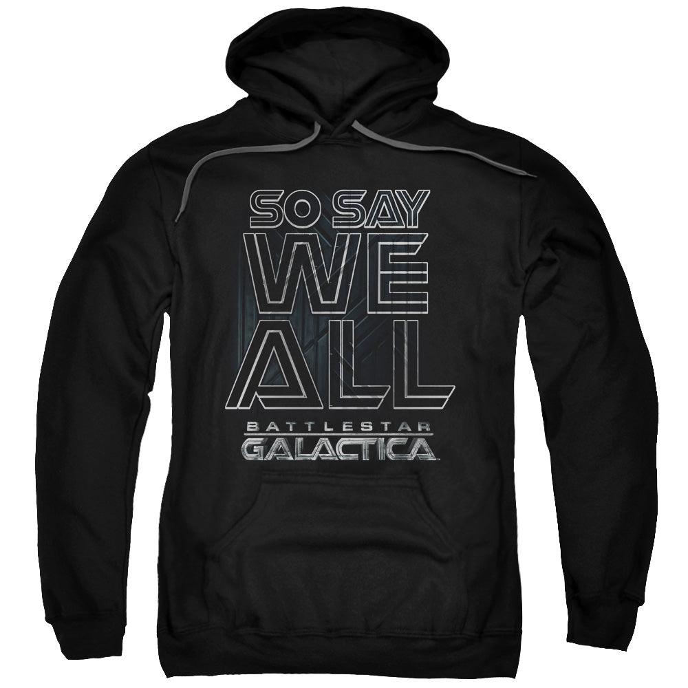 Bsg/together Now-adult Pull-over Hoodie-black