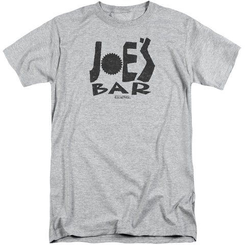 Bsg/joes Bar Logo-s/s Adult Tall 18/1-athletic Heather