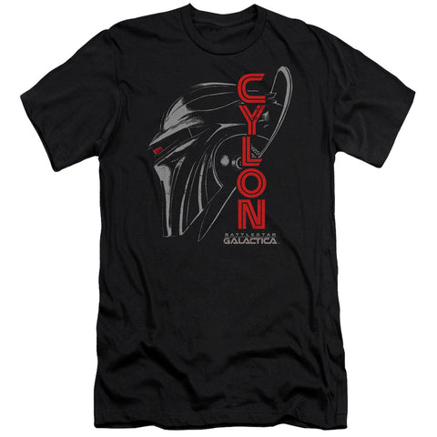 Bsg/cylon Face-s/s Adult 30/1-black