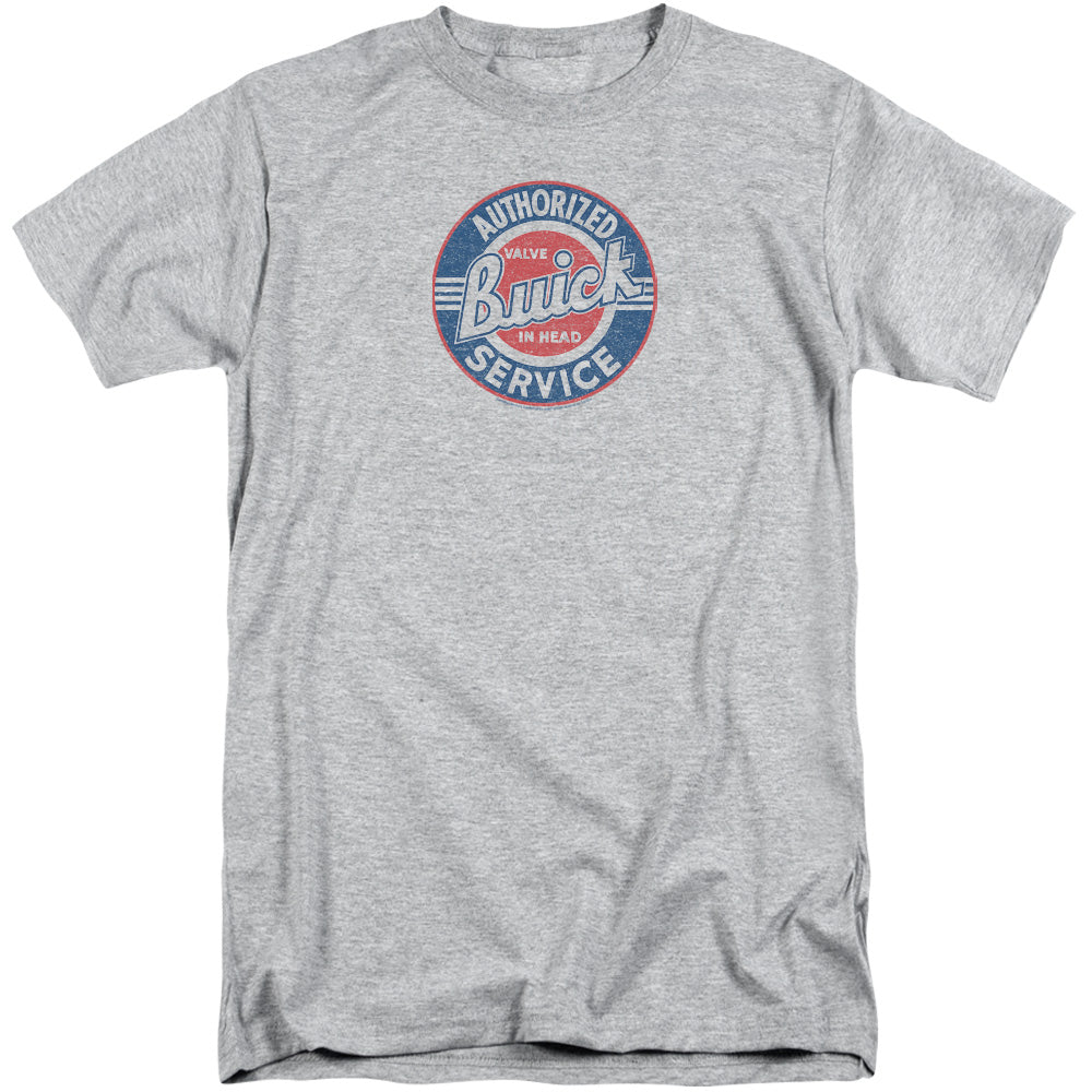Buick/authorized Service-s/s Adult Tall 18/1-athletic Heather