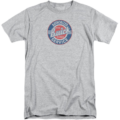 Buick/authorized Service-s/s Adult Tall 18/1-athletic Heather