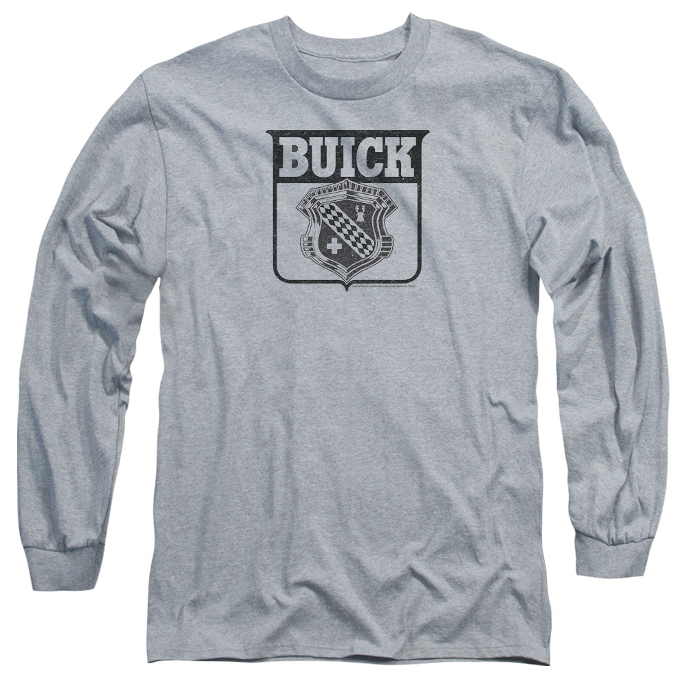 Buick/1946 Emblem- L/s Adult 18/1 -athletic Heather