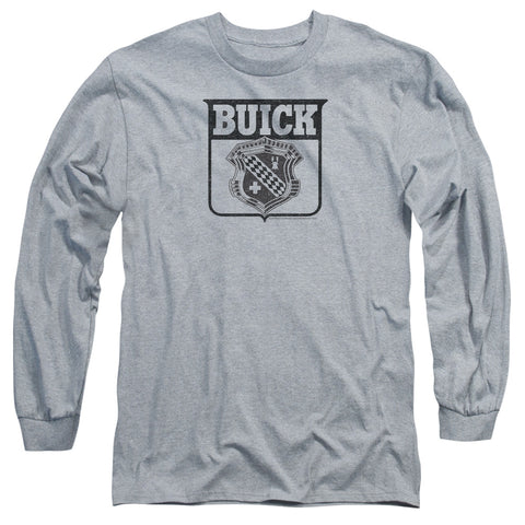 Buick/1946 Emblem- L/s Adult 18/1 -athletic Heather