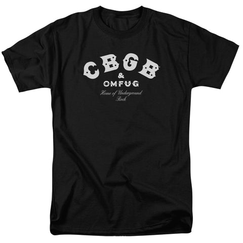 Cbgb/classic Logo-s/s Adult 18/1-black