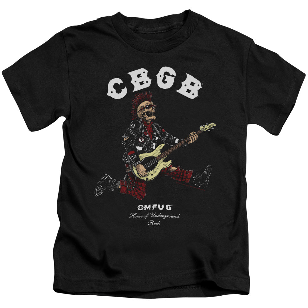Cbgb/skull Jump-s/s Juvenile 18/1-black