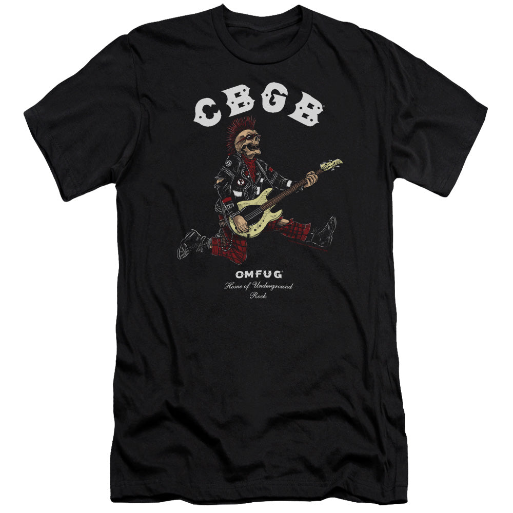 Cbgb/skull Jump-s/s Adult 30/1-black