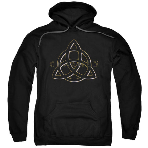 Charmed/triple Linked Logo-adult Pull-over Hoodie-black