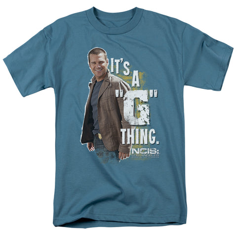 Ncis La/g Thing - S/s Adult 18/1 - Slate
