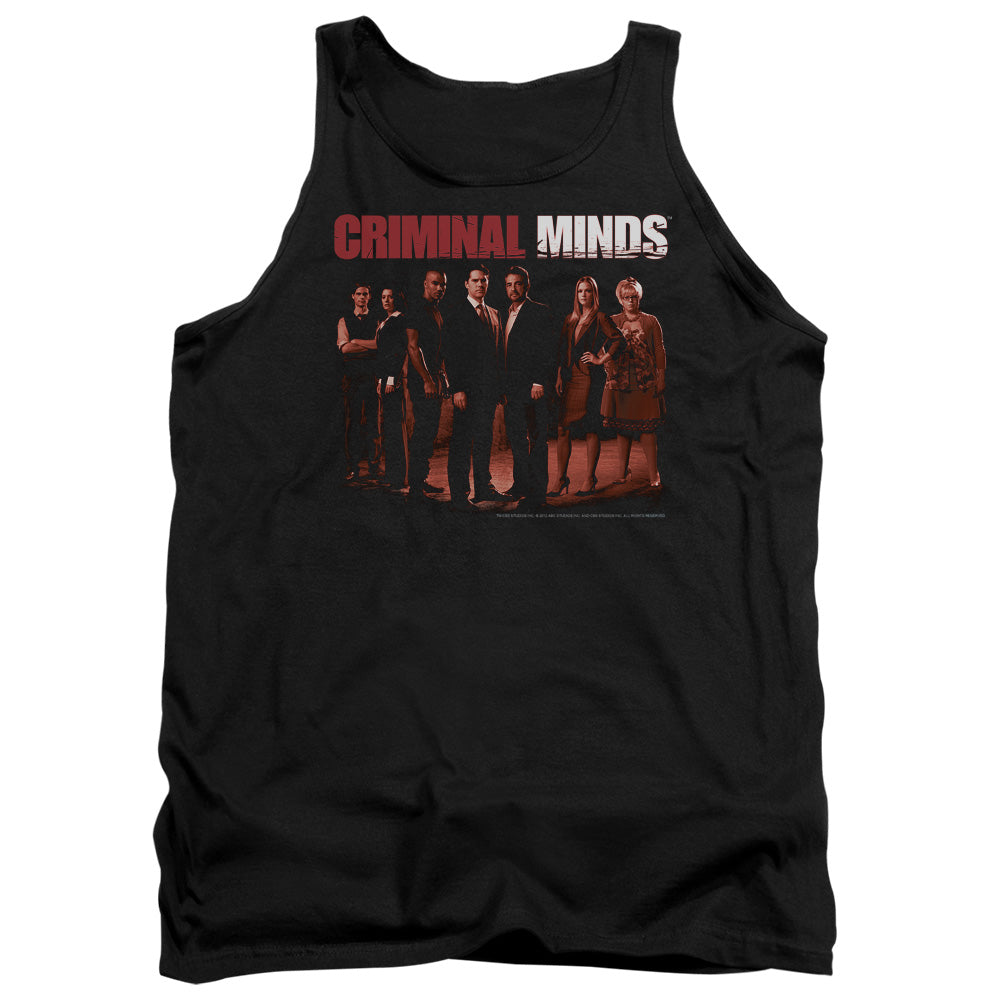Criminal Minds/the Crew - Adult Tank - Black