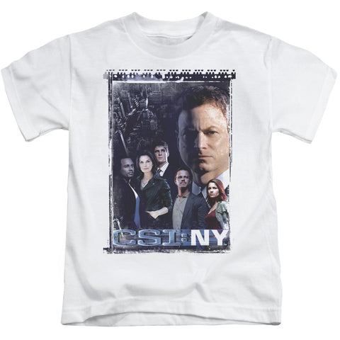 Csi Ny/watchful Eye - S/s Juvenile 18/1 - White