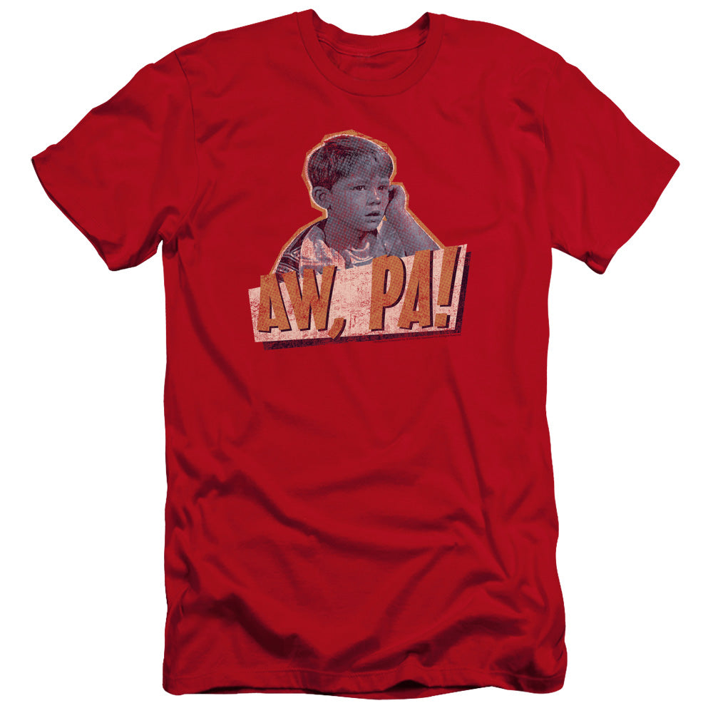 Andy Griffith/aw Pa-premuim Canvas Adult Slim Fit 30/1-red