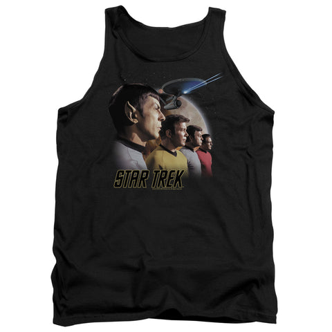 St Original/forward To Adventure - Adult Tank - Black