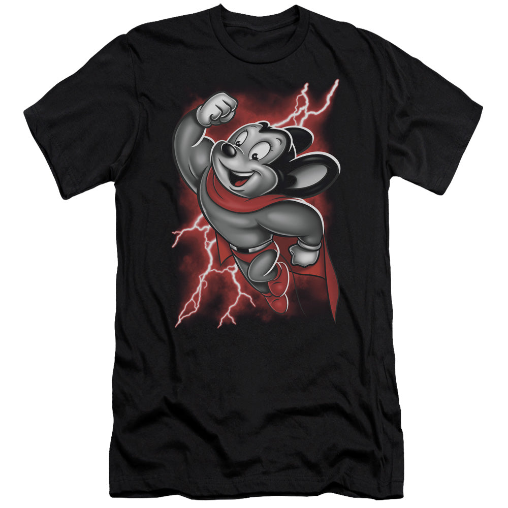 Mighty Mouse/mighty Storm - S/s Adult 30/1 - Black