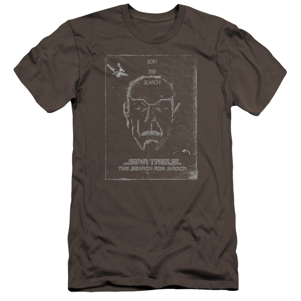 Star Trek/join The Search-premuim Canvas Adult Slim Fit 30/1-charcoal