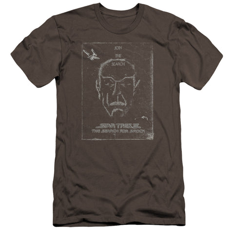 Star Trek/join The Search-premuim Canvas Adult Slim Fit 30/1-charcoal