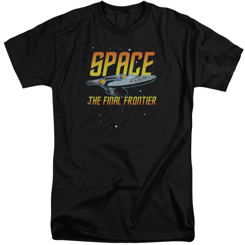 Star Trek/space-s/s Adult Tall-black