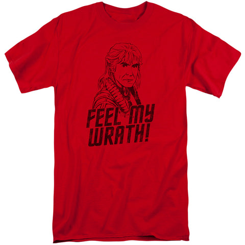 Star Trek/my Wrath-s/s Adult Tall-red