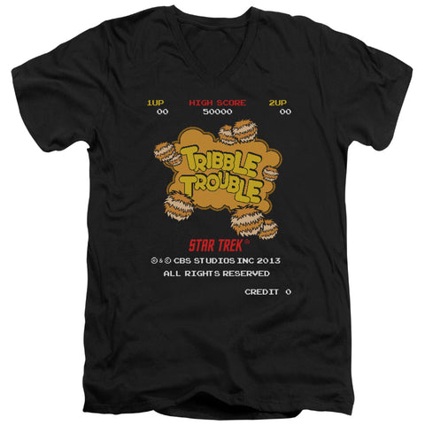 Adult Slim Fit V Neck