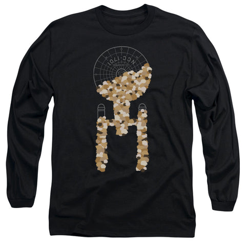 Star Trek/tribble Takeover - L/s Adult 18/1 - Black