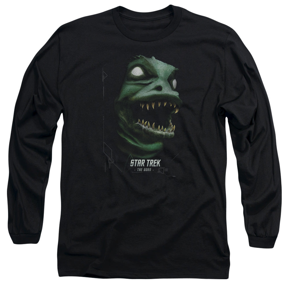 Star Trek/the Gorn - L/s Adult 18/1 - Black