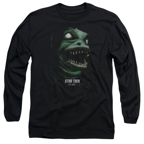 Star Trek/the Gorn - L/s Adult 18/1 - Black