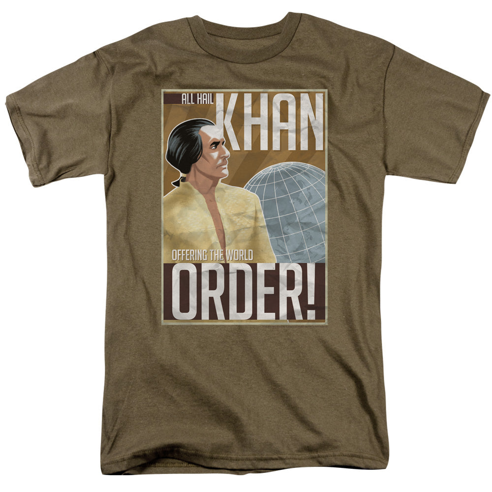 Star Trek/world Order - S/s Adult 18/1 - Safari Green