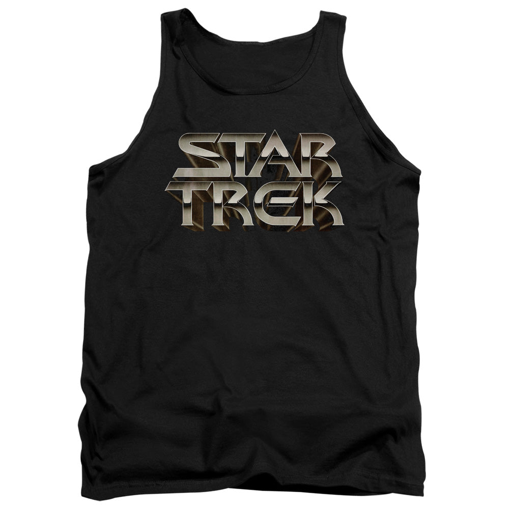 Star Trek/feel The Steel - Adult Tank - Black