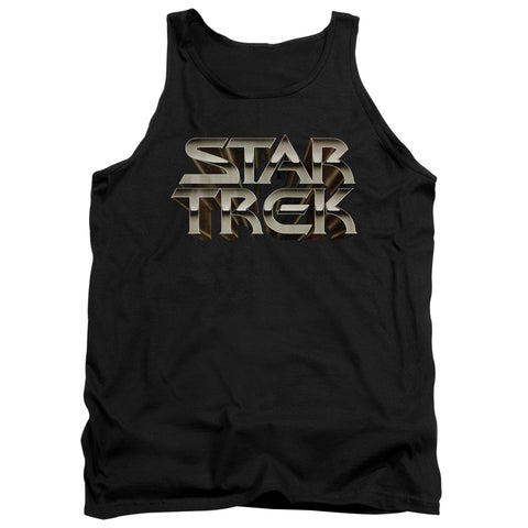 Star Trek/feel The Steel - Adult Tank - Black