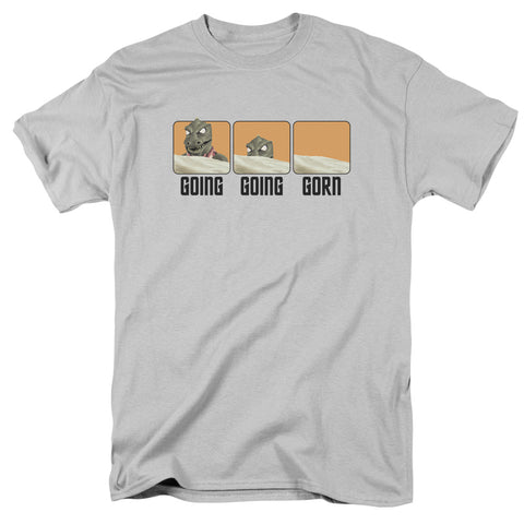 Star Trek/going Going Gorn - S/s Adult 18/1 - Silver