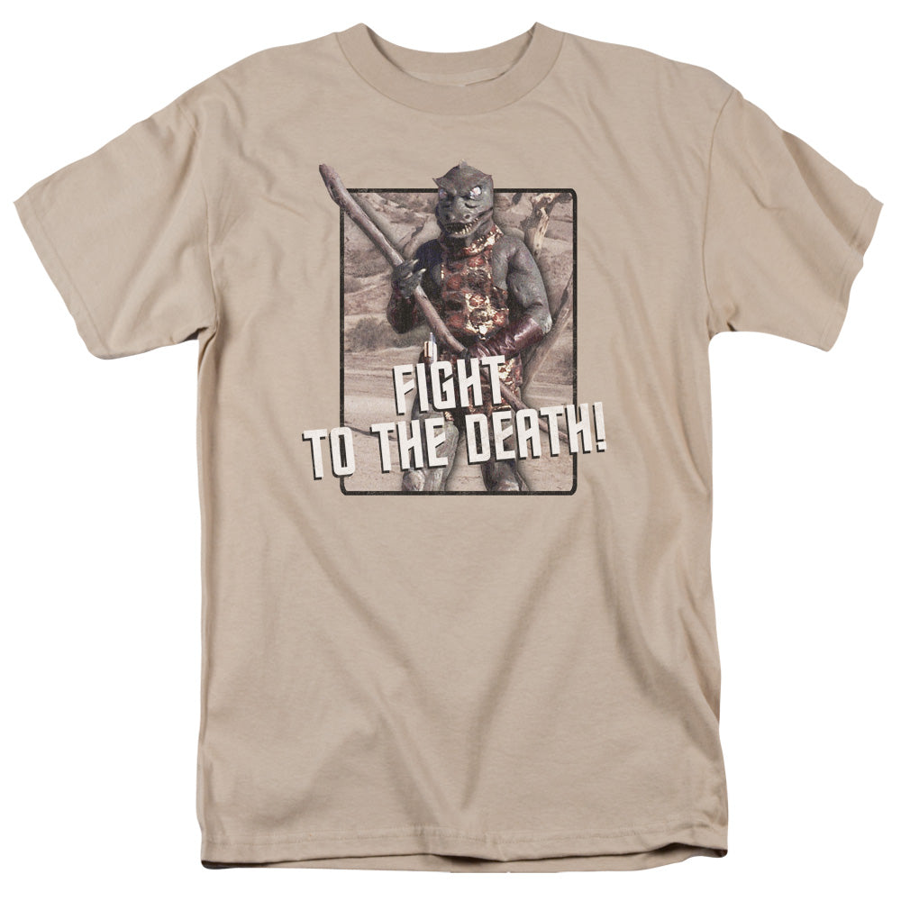 Star Trek/to The Death - S/s Adult 18/1 - Sand