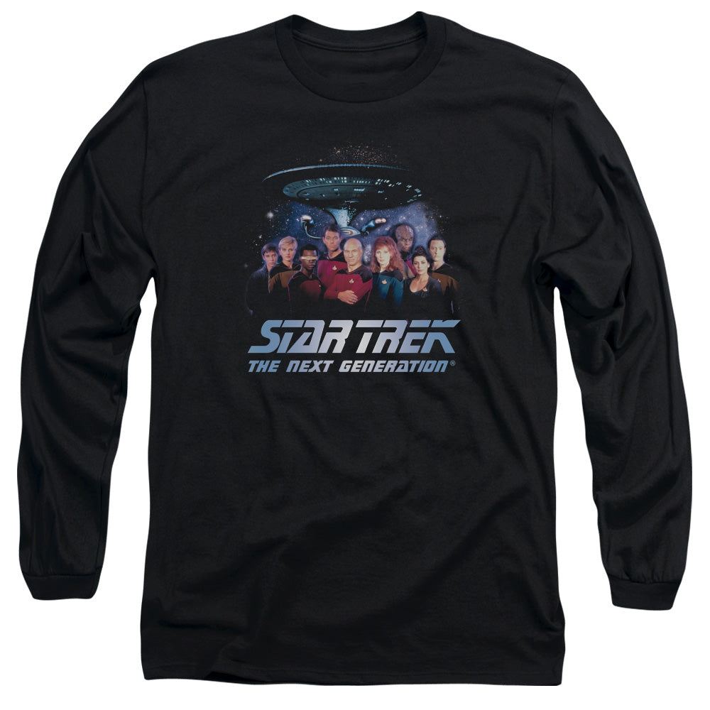 Star Trek/space Group - L/s Adult 18/1 - Black