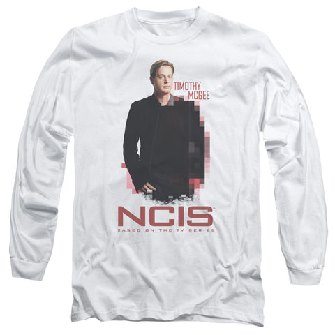 Ncis/probie - L/s Adult 18/1 - White