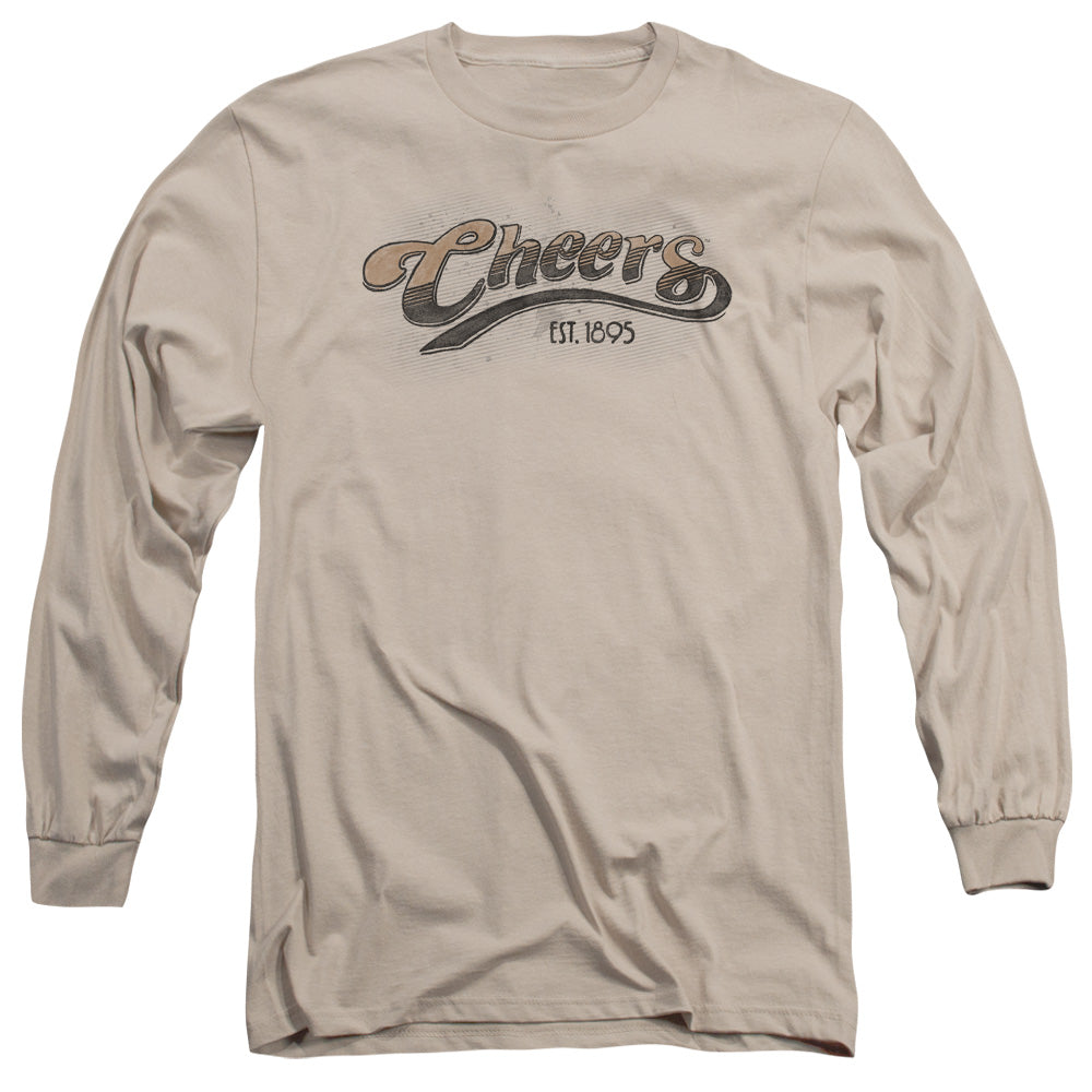 Cheers/watercolor Logo - L/s Adult 18/1 - Sand