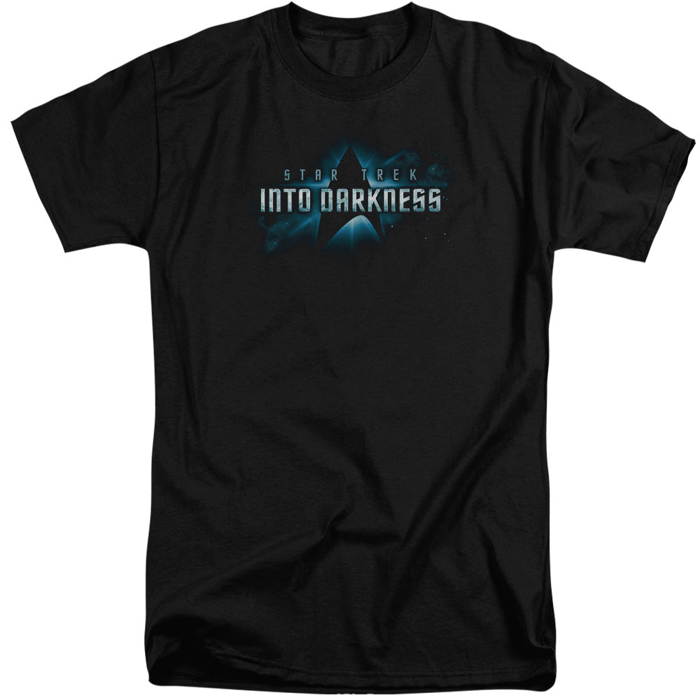 Star Trek/into Darkness Logo-s/s Adult Tall-black