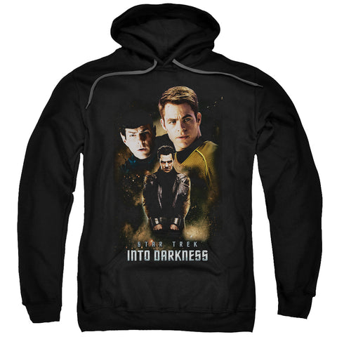 Star Trek/aftermath-adult Pull-over Hoodie-black