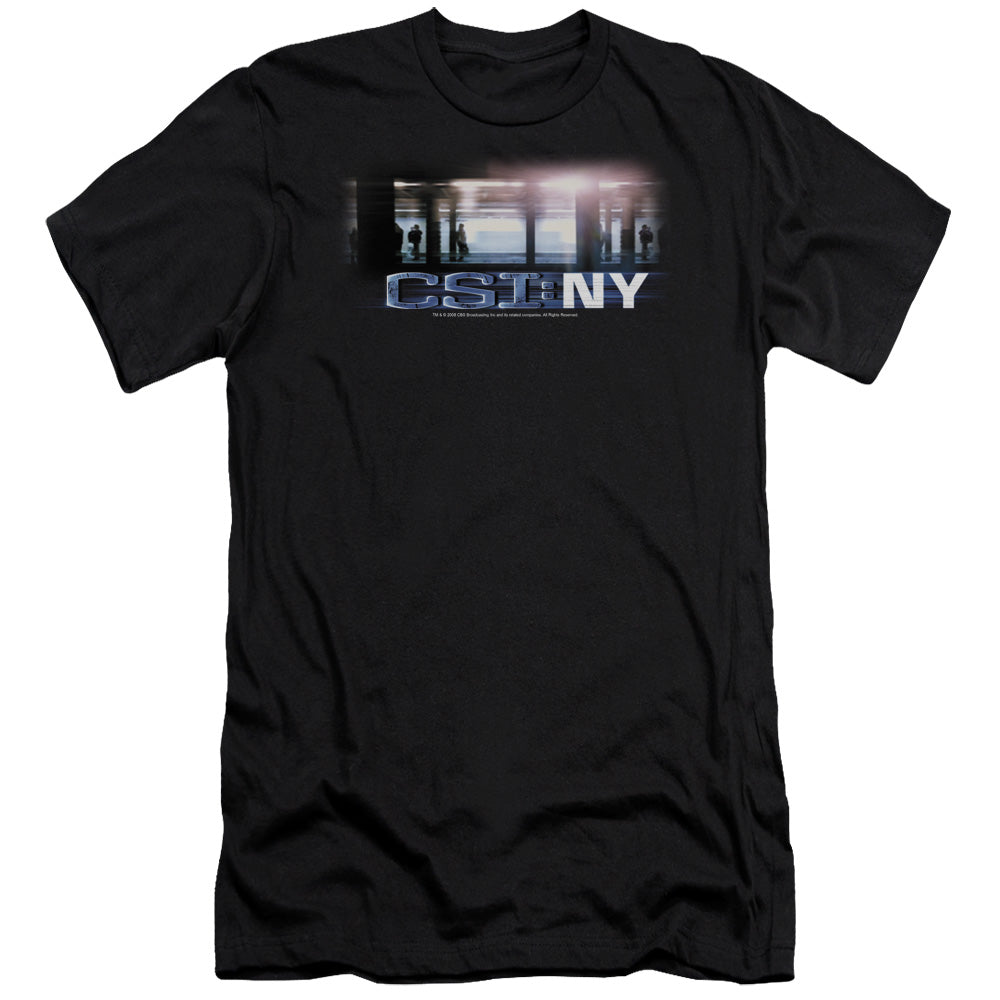 Csi/new York Subway - S/s Adult 30/1 - Black