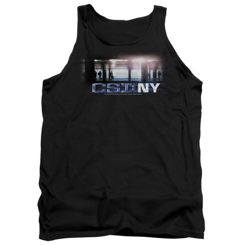 Csi/new York Subway - Adult Tank - Black