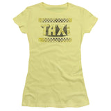 Juniors Sheer Cap Sleeve