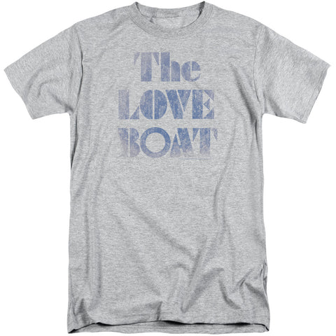 Love Boat/distressed-s/s Adult Tall-athletic Heather